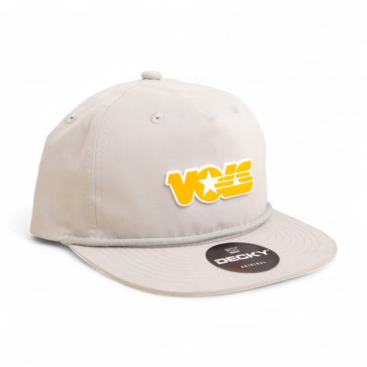 Tennessee Volunteers Retro VOLS Star Orange 3D Classic Rope Hat- Grey