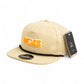 Tennessee Volunteers Retro VOLS Star Orange 3D Perforated Rope Hat- Birch/ Black