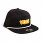 Tennessee Volunteers Retro VOLS Star Orange 3D Classic Rope Hat- Black/ White