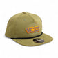 Tennessee Volunteers Retro VOLS Star Charcoal 3D Perforated Rope Hat- Loden/ Black