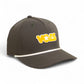 Tennessee Volunteers Retro VOLS Star Orange 3D Five Panel Classic Rope Hat- Olive/ White