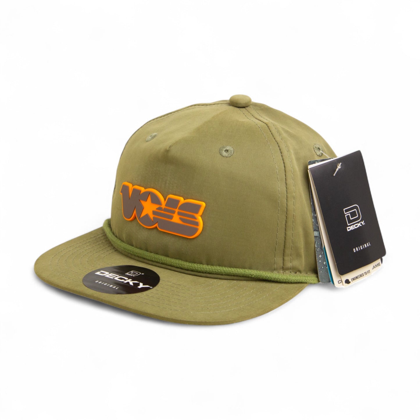 Tennessee Volunteers Retro VOLS Star Charcoal 3D Classic Rope Hat- Loden