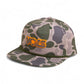 Tennessee Volunteers Retro VOLS Star Charcoal 3D Umpqua Rope Hat- Marsh Duck Camo/ Olive Green