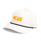Tennessee Volunteers Retro VOLS Star Orange 3D Five Panel Classic Rope Hat- White/ Black