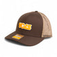 Tennessee Volunteers Retro VOLS Star Orange 3D Snapback Tilikum Trucker Hat- Brown/ Tan