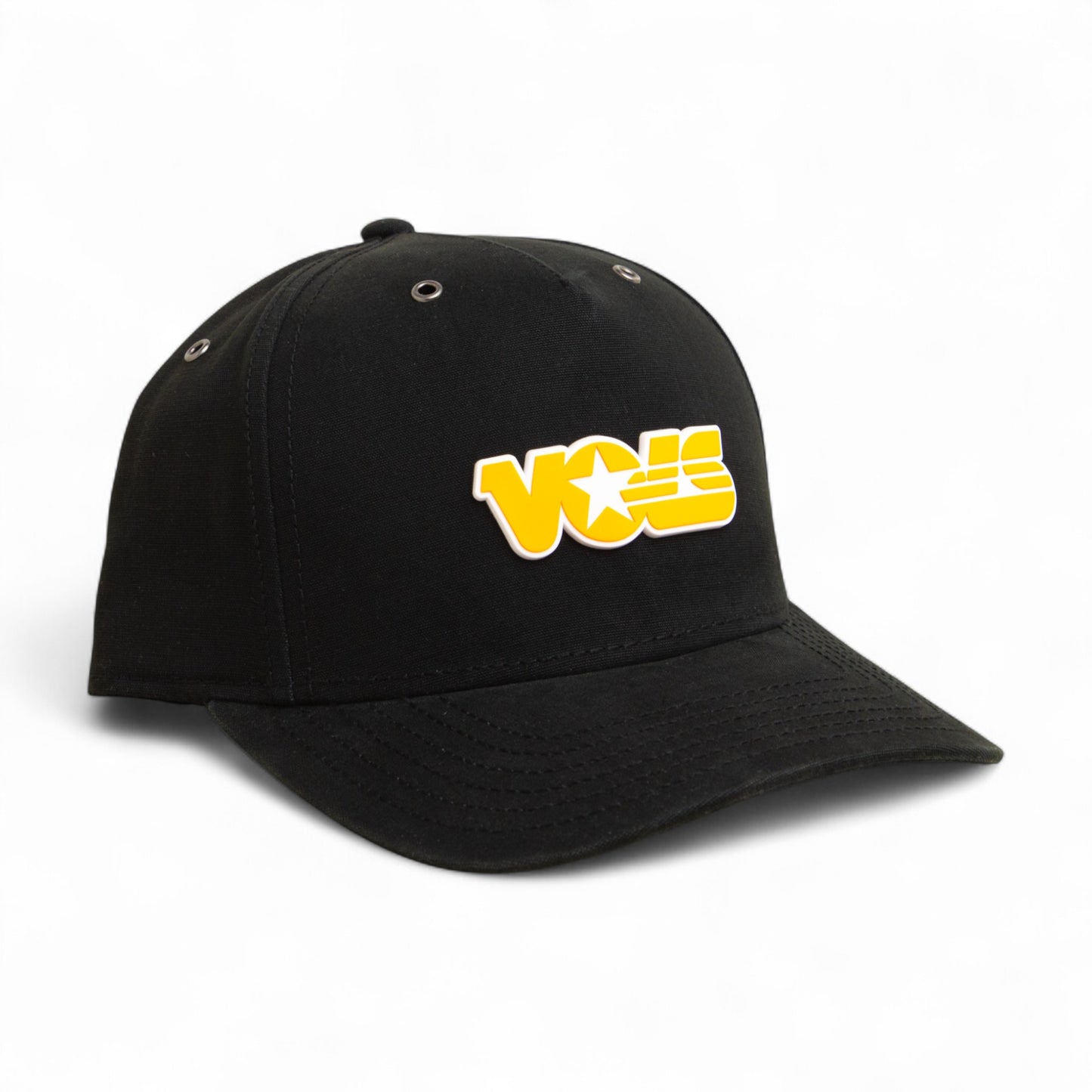 Tennessee Volunteers Retro VOLS Star Orange 3D Snapback Canvas Hat- Black