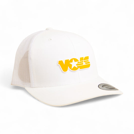 Tennessee Volunteers Retro VOLS Star Orange 3D YP Snapback Trucker Hat- White
