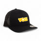 Tennessee Volunteers Retro VOLS Star Orange 3D YP Snapback Trucker Hat- Black