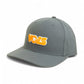 Tennessee Volunteers Retro VOLS Star Orange 3D Snapback Surge Trucker Hat- Charcoal