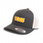 Tennessee Volunteers Retro VOLS Star Orange 3D YP Snapback Trucker Hat- Charcoal/ White