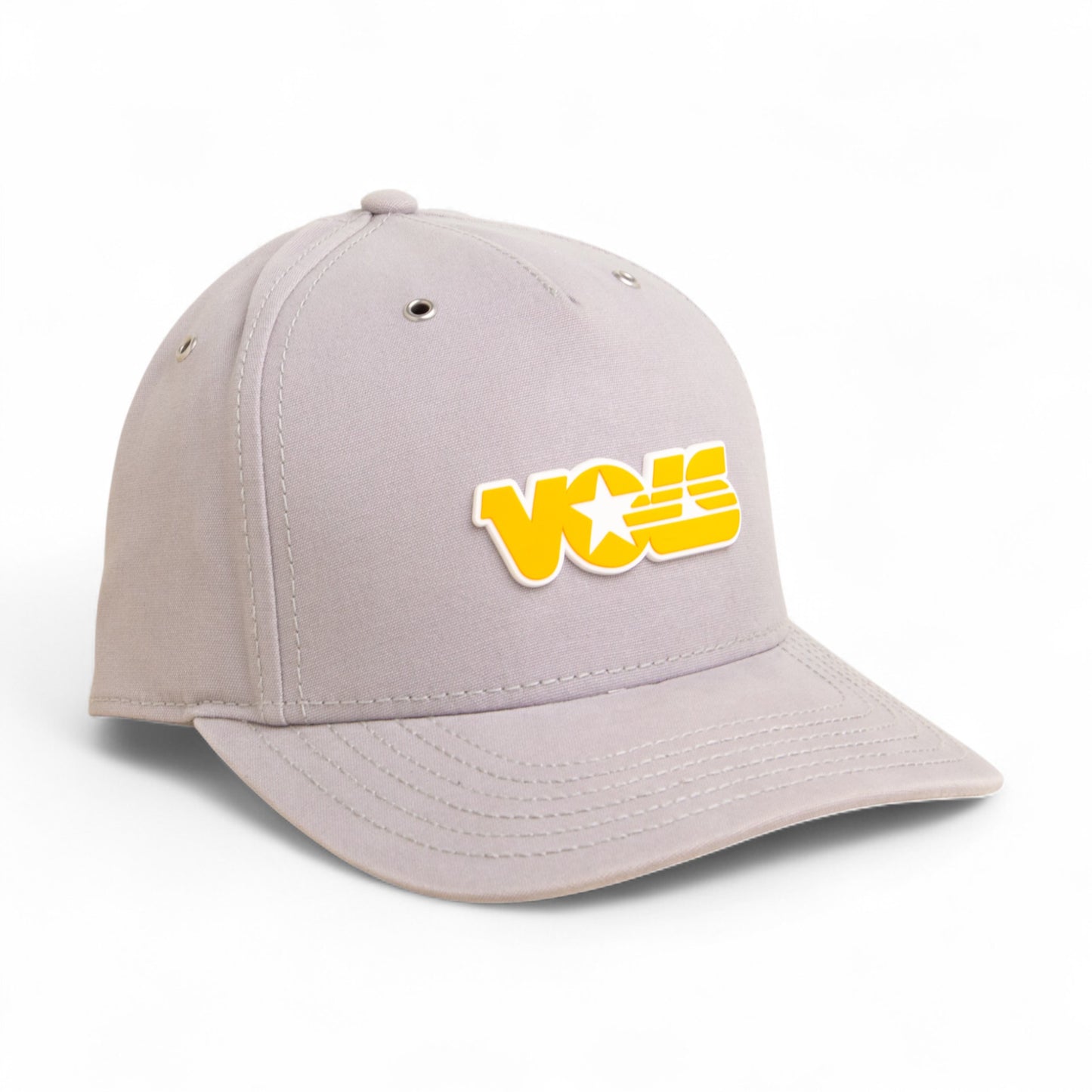 Tennessee Volunteers Retro VOLS Star Orange 3D Snapback Canvas Hat- Grey