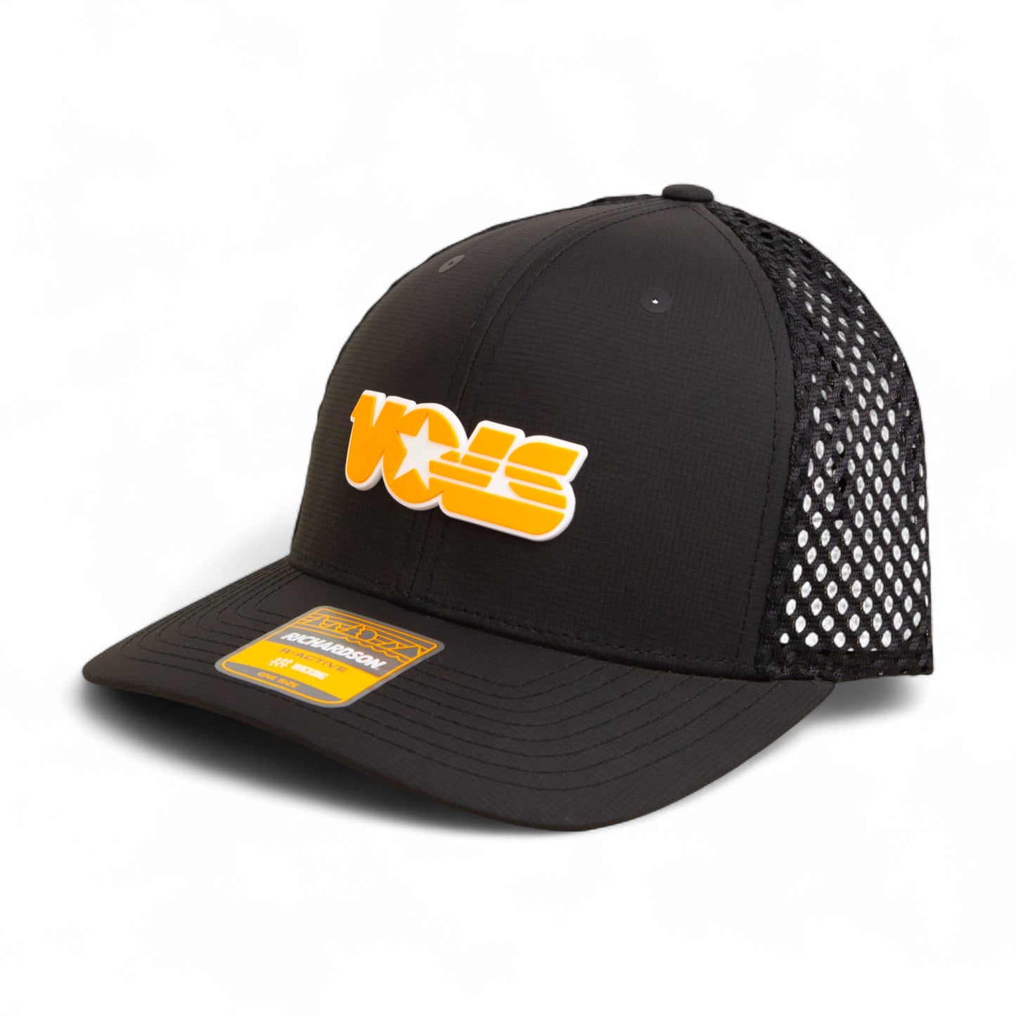 Tennessee Volunteers Retro VOLS Star Orange 3D Snapback Tilikum Trucker Hat- Black