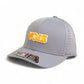 Tennessee Volunteers Retro VOLS Star Orange 3D Laser Perf R-Flex Cap- Grey