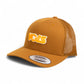 Tennessee Volunteers Retro VOLS Star Orange 3D YP Snapback Trucker Hat- Carmel
