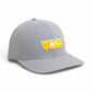 Tennessee Volunteers Retro VOLS Star Orange 3D Snapback Surge Trucker Hat- Grey