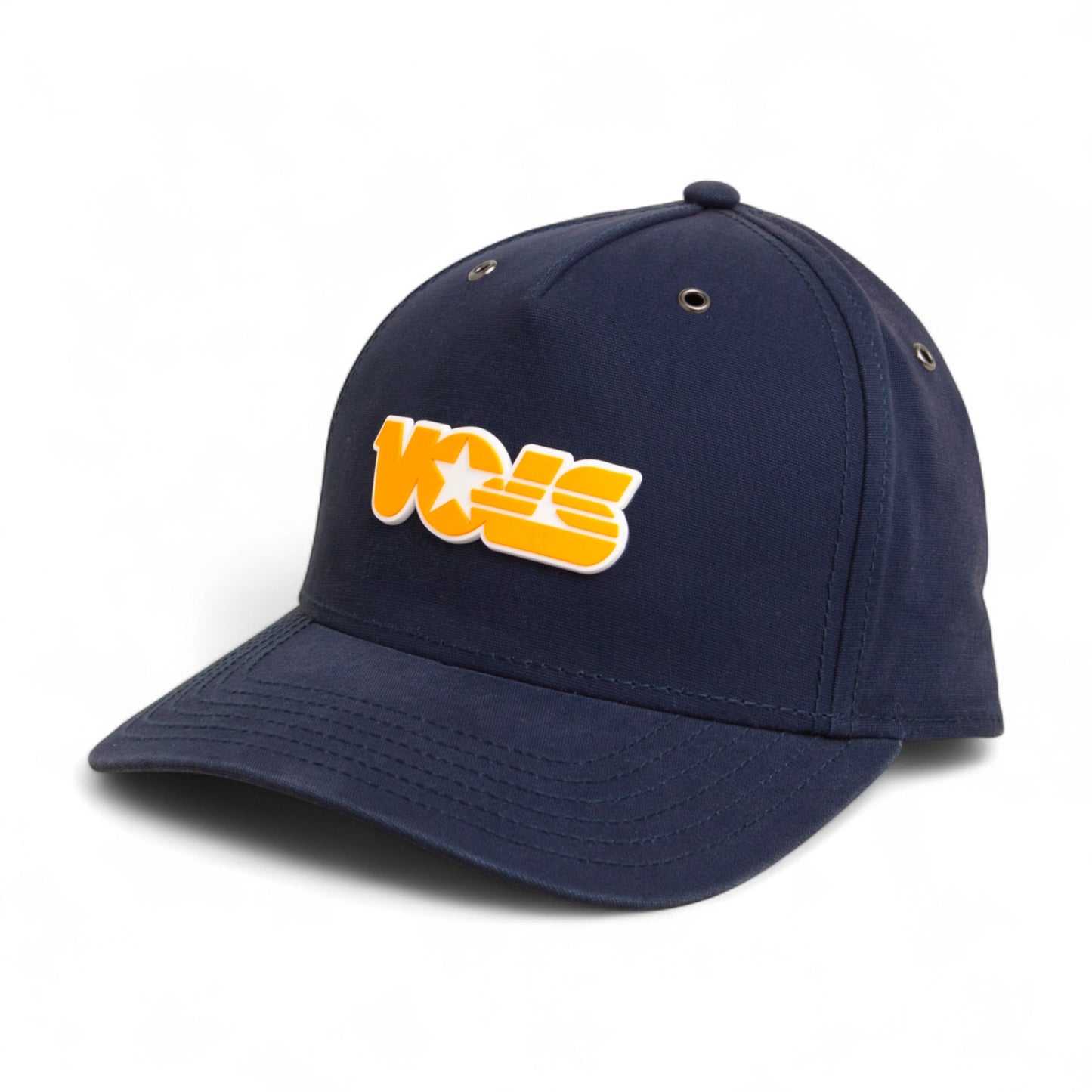 Tennessee Volunteers Retro VOLS Star Orange 3D Snapback Canvas Hat- Navy