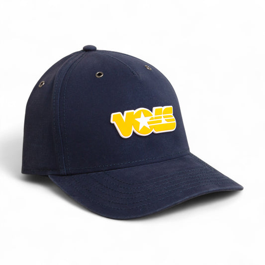 Tennessee Volunteers Retro VOLS Star Orange 3D Snapback Canvas Hat- Navy