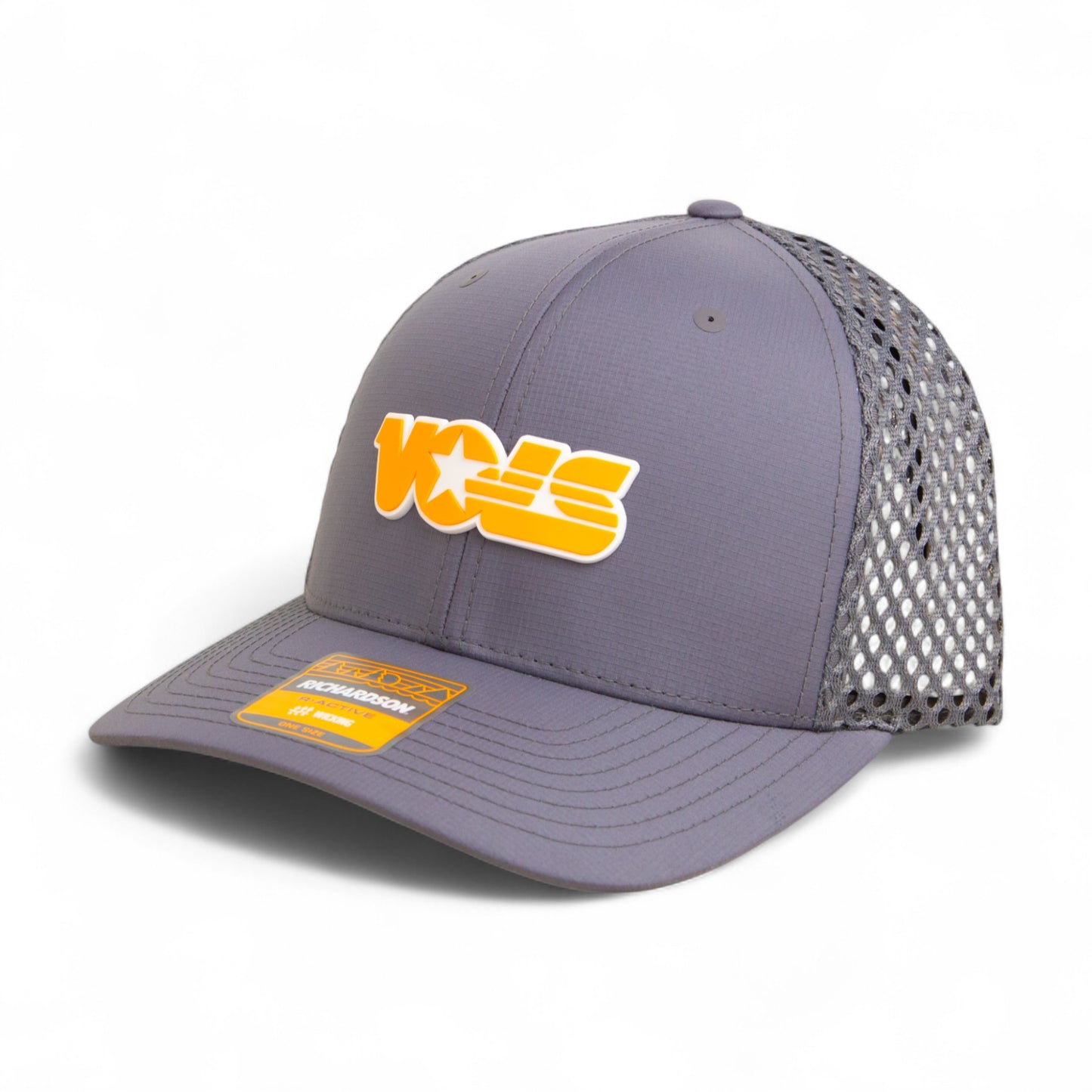 Tennessee Volunteers Retro VOLS Star Orange 3D Snapback Tilikum Trucker Hat- Charcoal