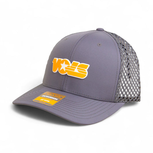 Tennessee Volunteers Retro VOLS Star Orange 3D Snapback Tilikum Trucker Hat- Charcoal