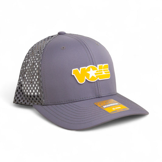 Tennessee Volunteers Retro VOLS Star Orange 3D Snapback Tilikum Trucker Hat- Charcoal
