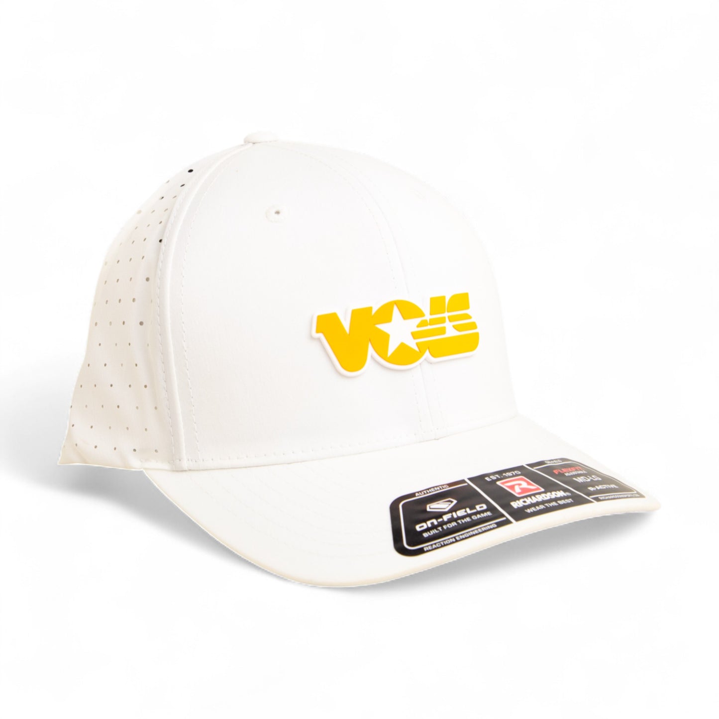 Tennessee Volunteers Retro VOLS Star Orange 3D Laser Perf R-Flex Cap- White