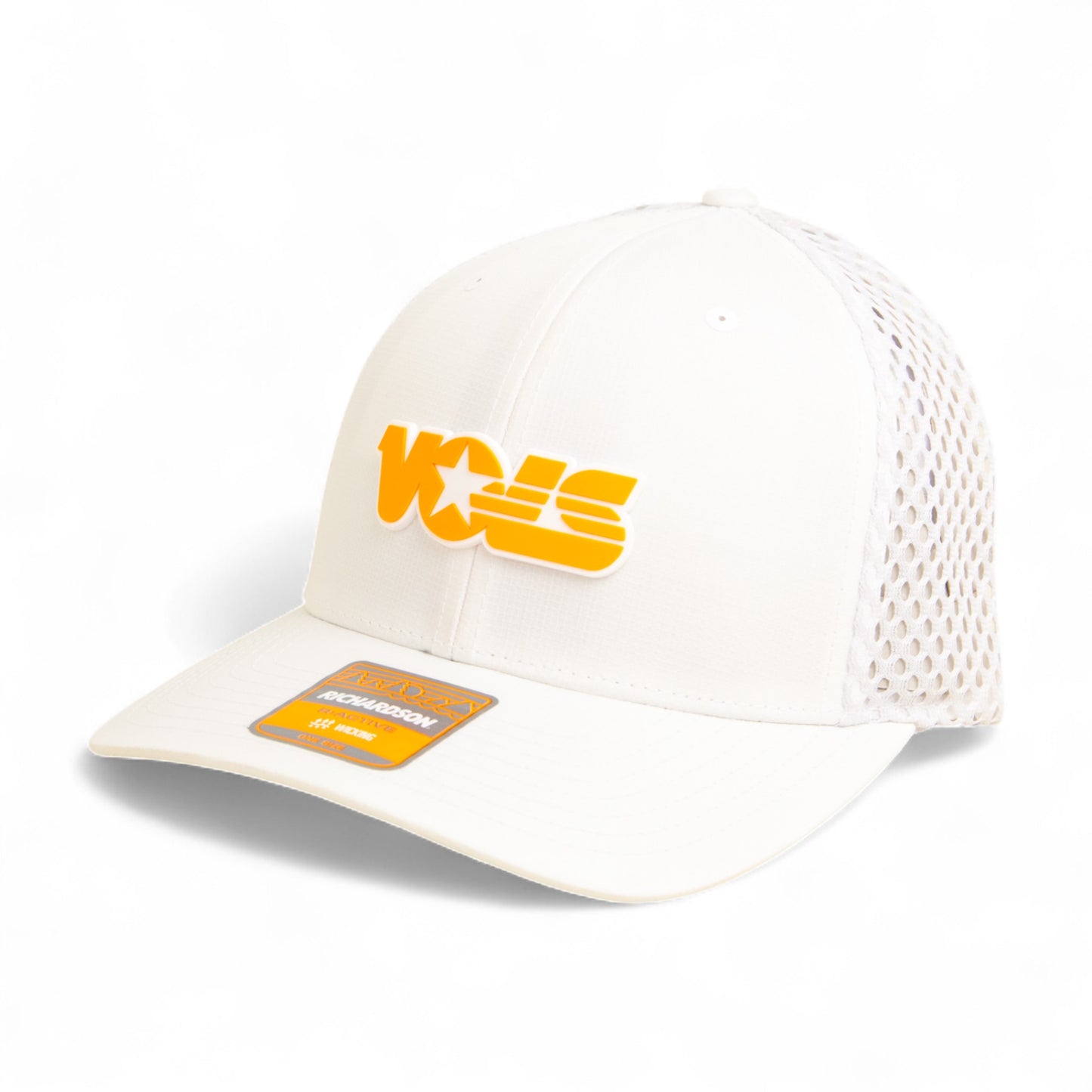 Tennessee Volunteers Retro VOLS Star Orange 3D Snapback Tilikum Trucker Hat- White