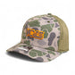 Tennessee Volunteers Retro VOLS Star Charcoal 3D Snapback Trucker Hat- Marsh Duck Camo/ Loden