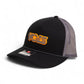 Tennessee Volunteers Retro VOLS Star Charcoal 3D Snapback Trucker Rope Hat- Black/ Charcoal