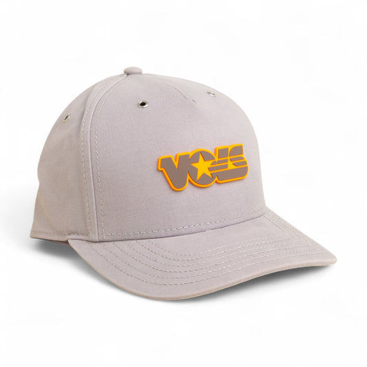 Tennessee Volunteers Retro VOLS Star Charcoal 3D Snapback Canvas Hat- Grey