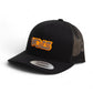 Tennessee Volunteers Retro VOLS Star Charcoal 3D YP Snapback Trucker Hat- Black