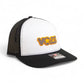 Tennessee Volunteers Retro VOLS Star Charcoal 3D Snapback Trucker Hat- White/ Black