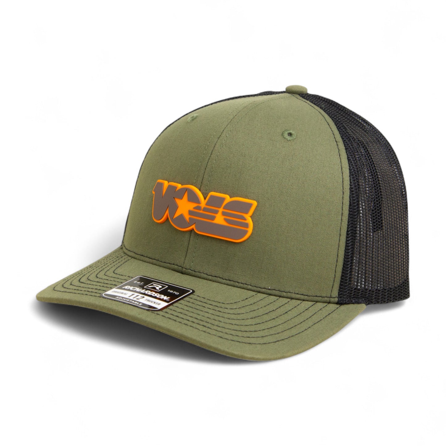 Tennessee Volunteers Retro VOLS Star Charcoal 3D Snapback Trucker Hat- Loden/ Black
