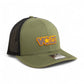 Tennessee Volunteers Retro VOLS Star Charcoal 3D Snapback Trucker Hat- Loden/ Black