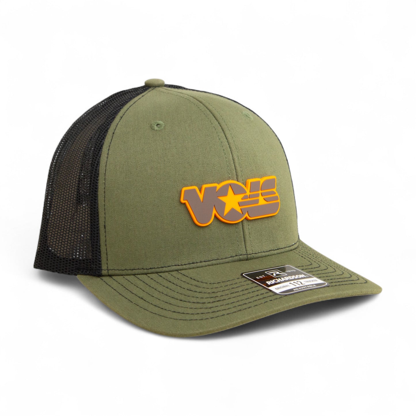 Tennessee Volunteers Retro VOLS Star Charcoal 3D Snapback Trucker Hat- Loden/ Black