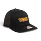 Tennessee Volunteers Retro VOLS Star Charcoal 3D Snapback Trucker Hat- Black