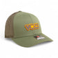 Tennessee Volunteers Retro VOLS Star Charcoal 3D Snapback Trucker Hat- Loden