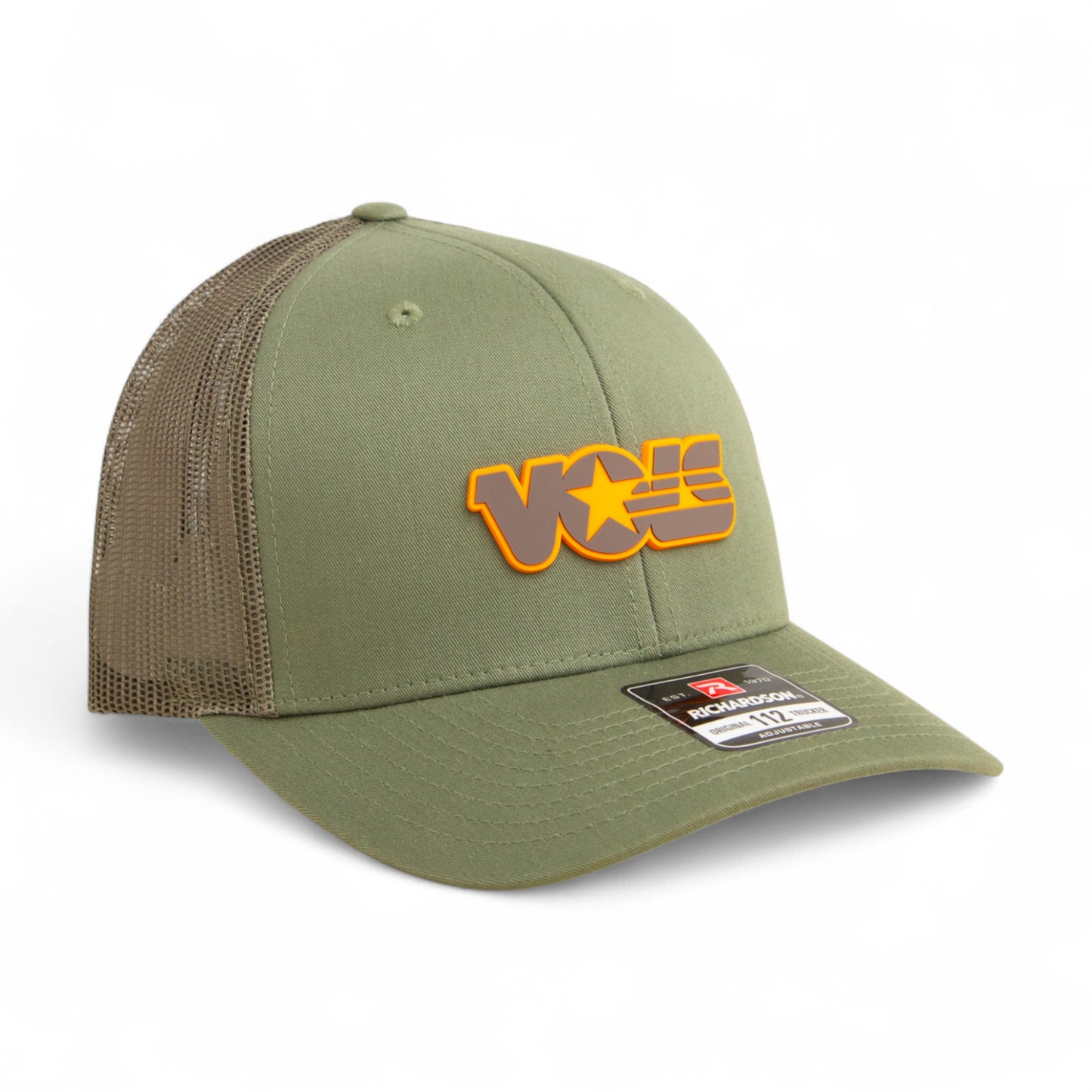 Tennessee Volunteers Retro VOLS Star Charcoal 3D Snapback Trucker Hat- Loden