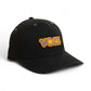 Tennessee Volunteers Retro VOLS Star Charcoal 3D Snapback Canvas Hat- Black