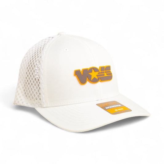 Tennessee Volunteers Retro VOLS Star Charcoal 3D Snapback Tilikum Trucker Hat- White