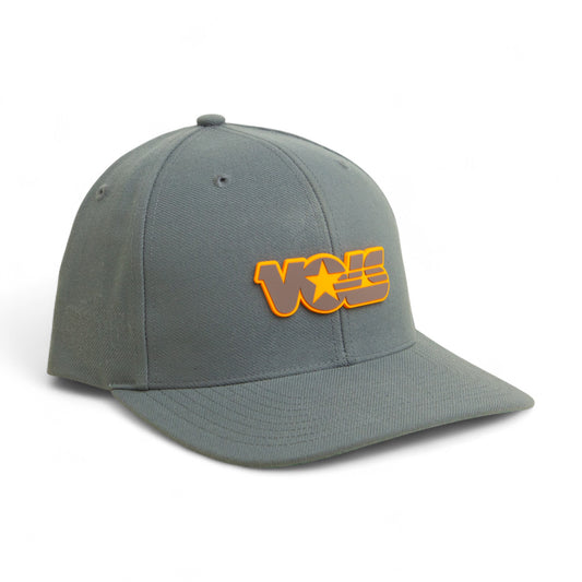 Tennessee Volunteers Retro VOLS Star Charcoal 3D Snapback Surge Trucker Hat- Charcoal