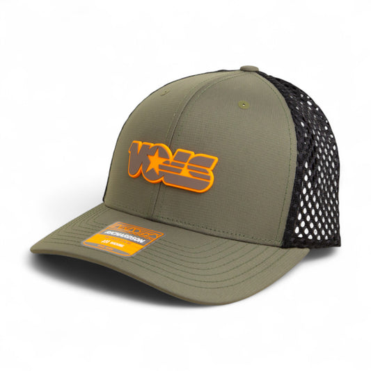 Tennessee Volunteers Retro VOLS Star Charcoal 3D Snapback Tilikum Trucker Hat- Loden/ Black