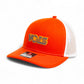 Tennessee Volunteers Retro VOLS Star Charcoal 3D Snapback Trucker Hat- Orange/ White