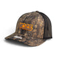 Tennessee Volunteers Retro VOLS Star Charcoal 3D Snapback Trucker Hat- Realtree Timber/ Black