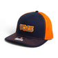 Tennessee Volunteers Retro VOLS Star Charcoal 3D Snapback Trucker Hat- Navy/ Orange