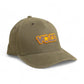 Tennessee Volunteers Retro VOLS Star Charcoal 3D Snapback Canvas Hat- Olive