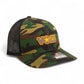 Tennessee Volunteers Retro VOLS Star Charcoal 3D Snapback Trucker Hat- Army Camo/ Black