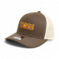 Tennessee Volunteers Retro VOLS Star Charcoal 3D Snapback Trucker Hat- Chocolate Chip/ Birch