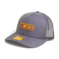 Tennessee Volunteers Retro VOLS Star Charcoal 3D Snapback Tilikum Trucker Hat- Charcoal