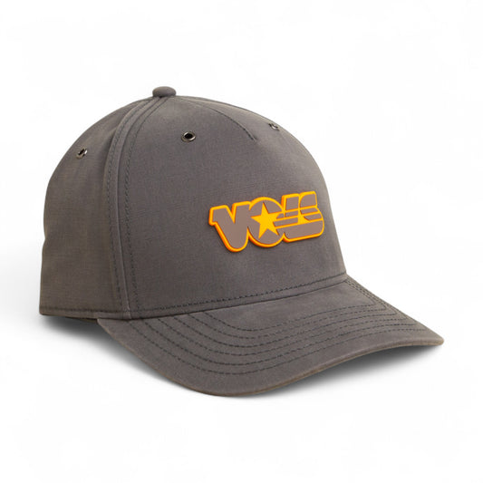 Tennessee Volunteers Retro VOLS Star Charcoal 3D Snapback Canvas Hat- Charcoal