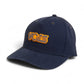 Tennessee Volunteers Retro VOLS Star Charcoal 3D Snapback Canvas Hat- Navy